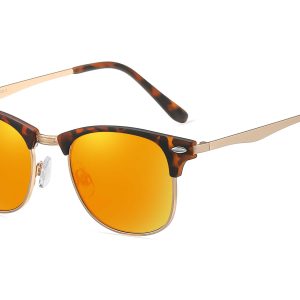 D621RV - Classic Color Mirrored Sunglasses - Image 9