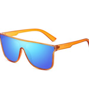 D701RVX - Flat Top Trendy Sunglasses w/ Premium Lens
