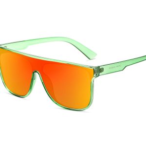 D701RVX - Flat Top Trendy Sunglasses w/ Premium Lens - Image 3