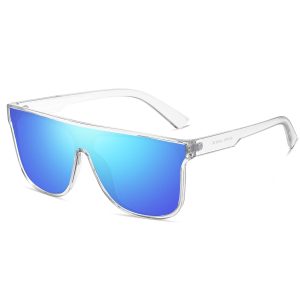 D701RVX - Flat Top Trendy Sunglasses w/ Premium Lens - Image 7