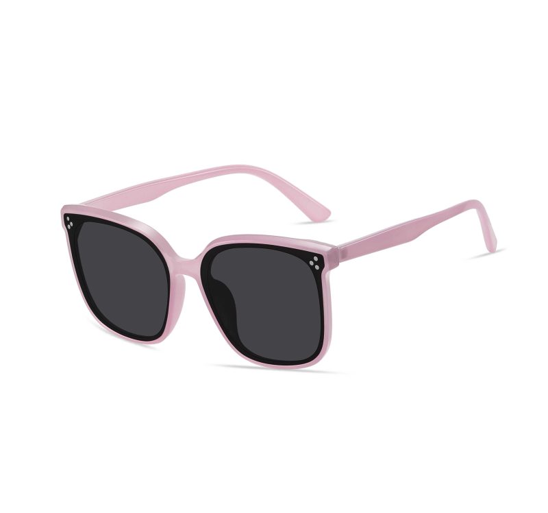 G107RV - Women's Squared Cat-Eye Sunglasses w/ Infinity Lens - Image 7