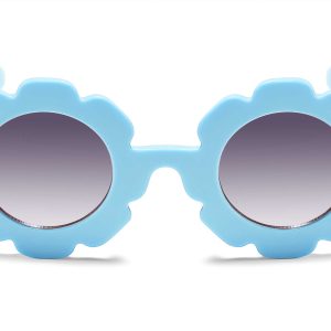K018GR - Kids Flower Sunglasses for Girls - Image 8