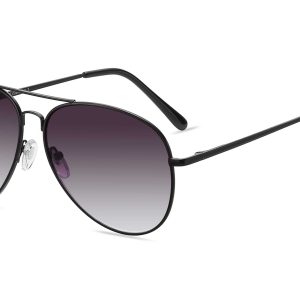 P215GR - Large Aviator Sunglasses - Image 3