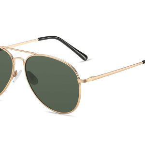 P215GR - Large Aviator Sunglasses - Image 7