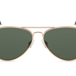 P215GR - Large Aviator Sunglasses - Image 8