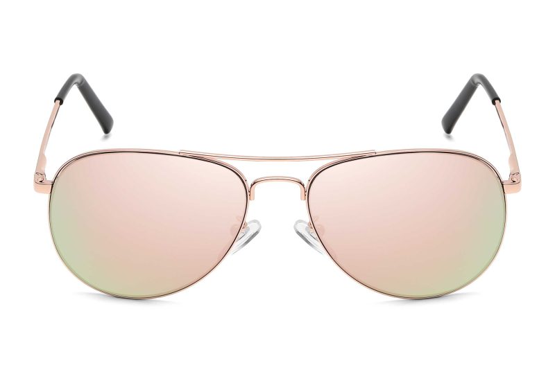 P331RV - Slim Framed Aviator Sunglasses - Image 10
