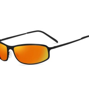 P339RV - Men's Slim Framed Metal Sunglasses - Image 7