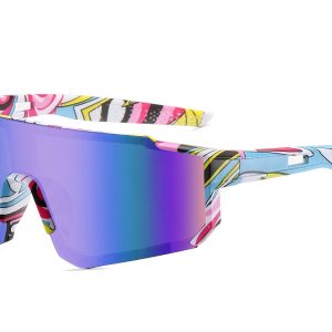 C556TRV - Sport Shield Sunglasses w/Premium Lens - Image 5
