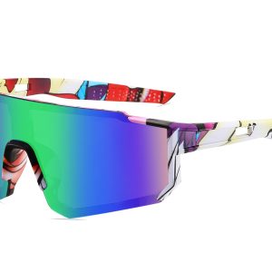 C556TRV - Sport Shield Sunglasses w/Premium Lens - Image 9