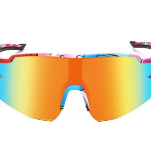 K030TRV - Kids Comic Sport Shield Sunglasses for Boys & Girls - Image 10