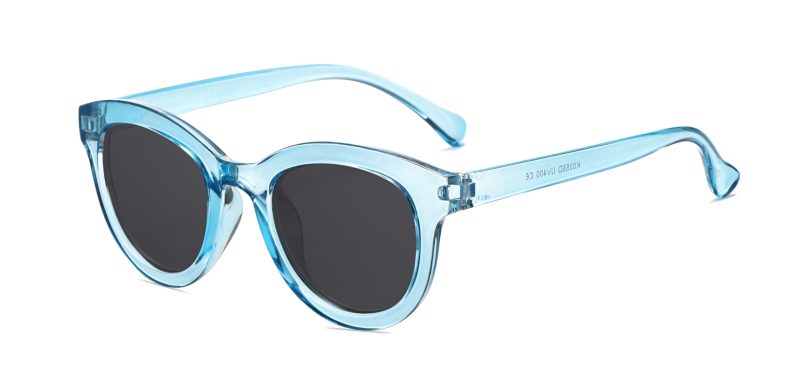 K035SD - Kids Neon Jello Sunglasses for Girls - Image 3