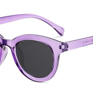 K035SD - Kids Neon Jello Sunglasses for Girls - Image 7