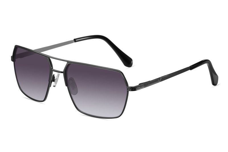P493RV - Rectangular Color Mirrored Sunglasses - Image 9