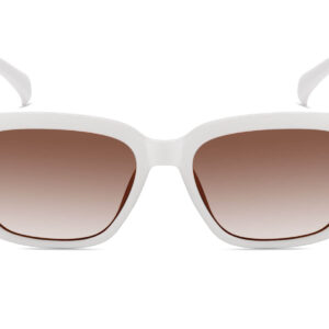 G126GR - Women's Rectangular Silhouette Sunglasses - Image 2