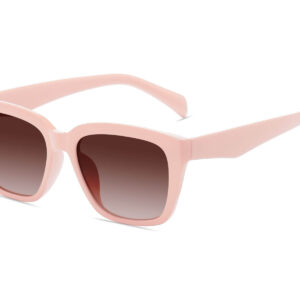 G126GR - Women's Rectangular Silhouette Sunglasses - Image 9