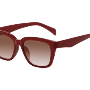 G126GR - Women's Rectangular Silhouette Sunglasses - Image 11