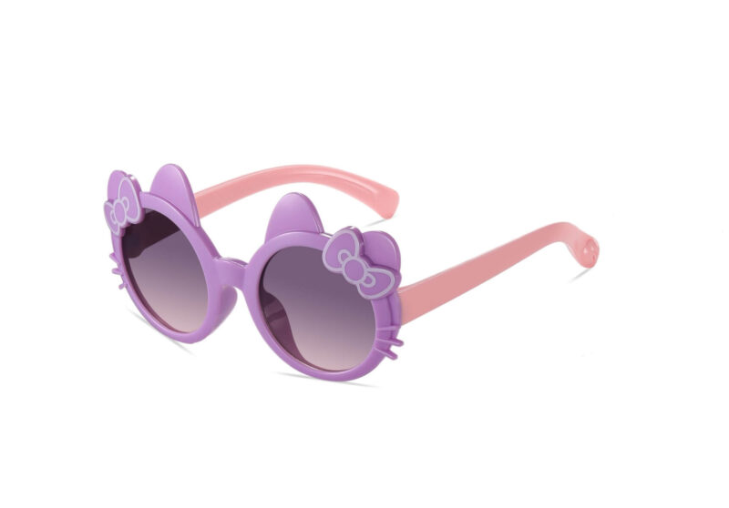 K040GR - Kids Cute Cat Sunglasses for Girls - Image 7