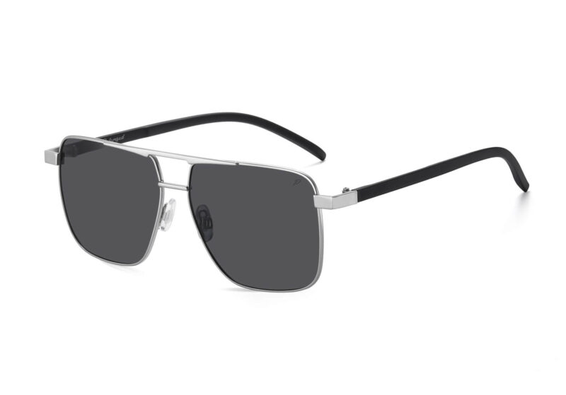 P500P - Square Aviator Polarized Sunglasses - Image 11