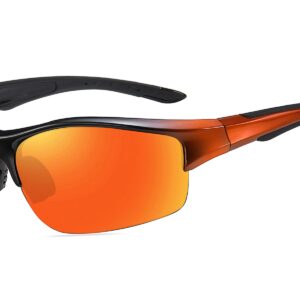 C376RV - Color Mirrored Sport Sunglasses - Image 5