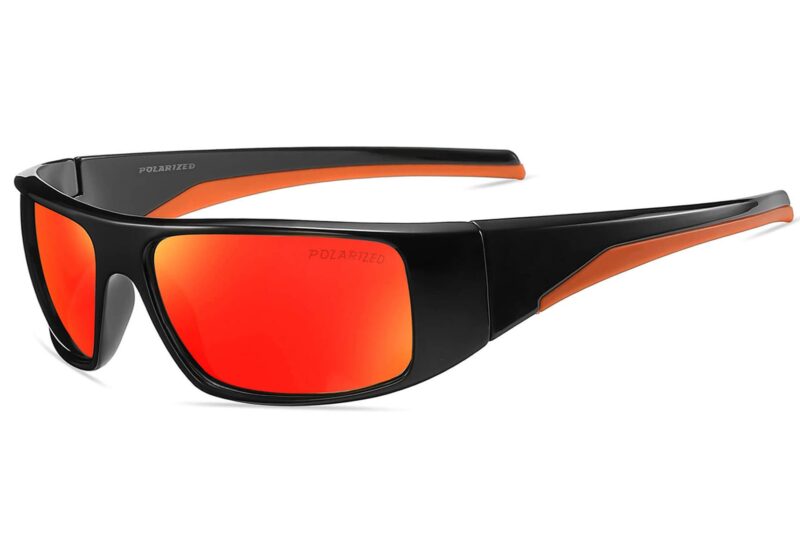 C413PRV - Polarized Color Mirrored Sport Sunglasses