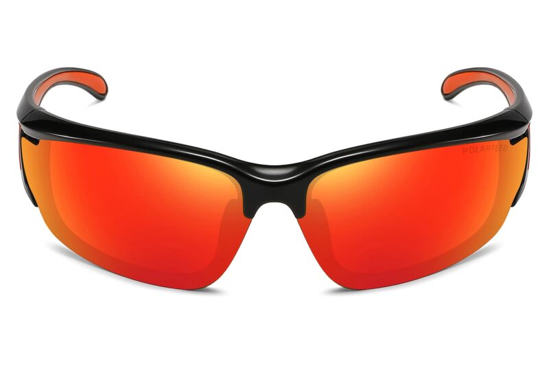 C414PRV - Polarized Color Mirrored Sport Sunglasses - Image 2