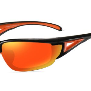C414RV - Color Mirrored Sport Sunglasses - Image 3