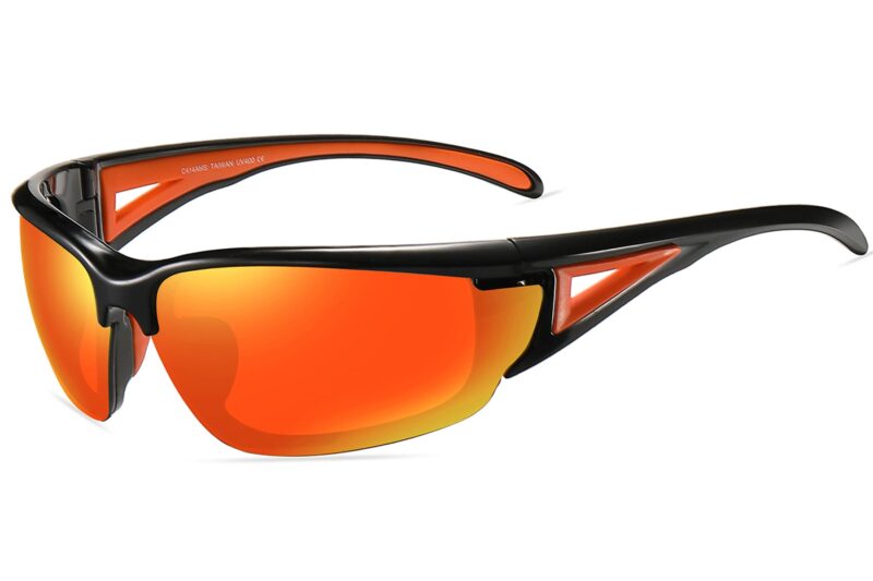 C414RV - Color Mirrored Sport Sunglasses - Image 3