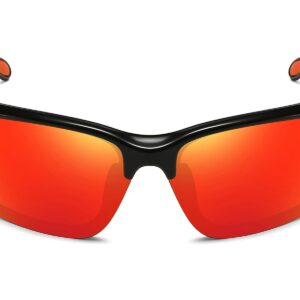 C414RV - Color Mirrored Sport Sunglasses - Image 4