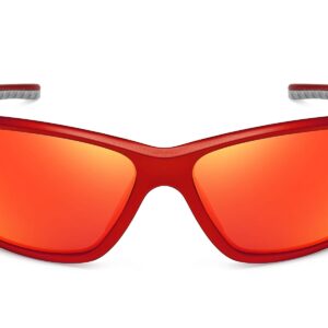 C429RV - Color Mirrored Sport Sunglasses - Image 2