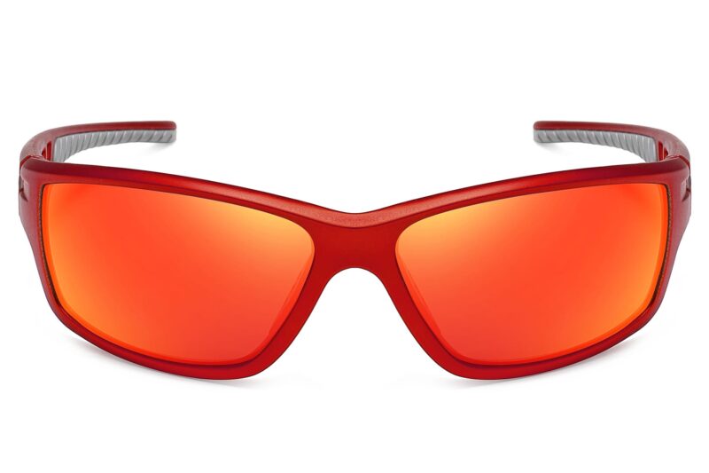 C429RV - Color Mirrored Sport Sunglasses - Image 2