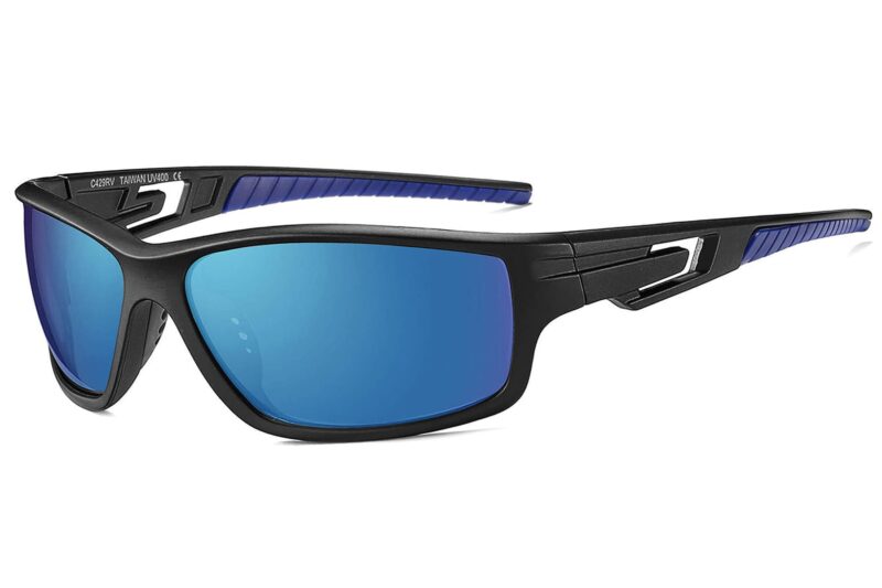 C429RV - Color Mirrored Sport Sunglasses - Image 3