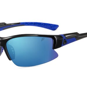 C455PRV - Polarized Color Mirrored Sport Sunglasses