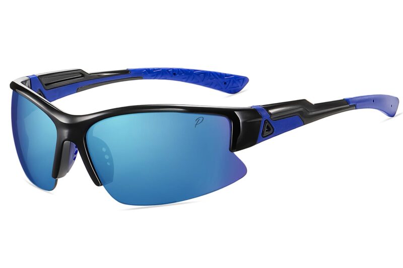 C455PRV - Polarized Color Mirrored Sport Sunglasses