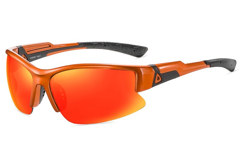 C455RV - Color Mirrored Sport Sunglasses