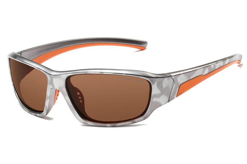 C456PRV - Polarized Color Mirrored Sport Sunglasses