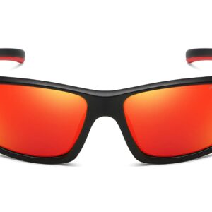 C456PRV - Polarized Color Mirrored Sport Sunglasses - Image 4
