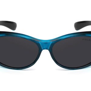 C466RP - Polarized Cover Overs Sunglasses w/ Rhinestone - Image 8