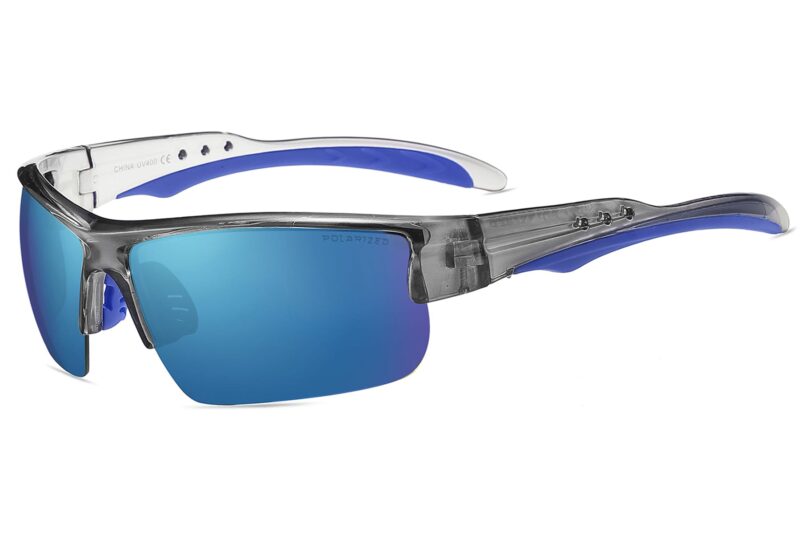 C477PRV - Polarized Color Mirrored Sport Sunglasses