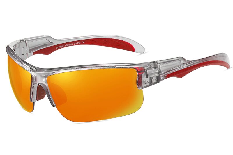 C477RV - Color Mirrored Sport Sunglasses