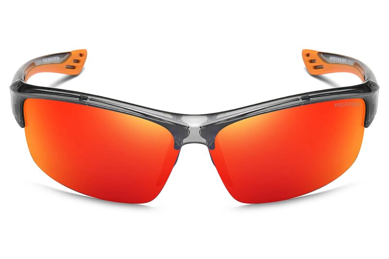 C486PRV - Polarized Color Mirrored Sport Sunglasses - Image 2
