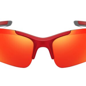 C521RV - Color Mirrored Sport Sunglasses - Image 2