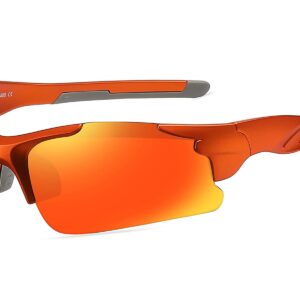 C521RV - Color Mirrored Sport Sunglasses - Image 5