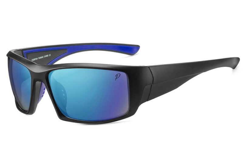 C528PRV - Polarized Color Mirrored Sport Sunglasses