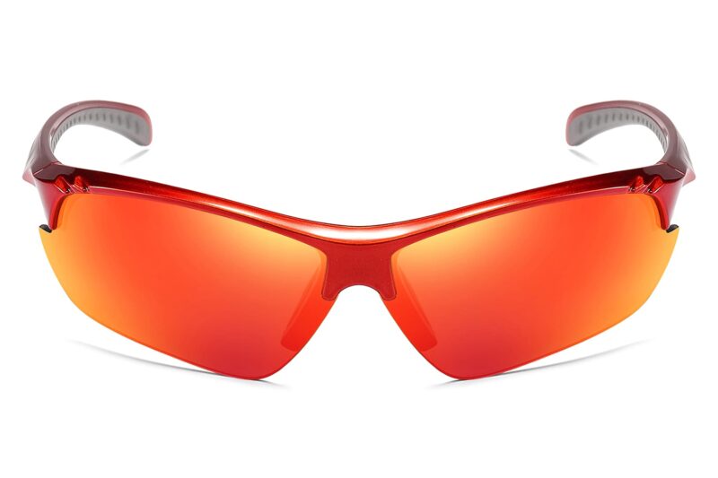 C529RV - Color Mirrored Sport Sunglasses - Image 2