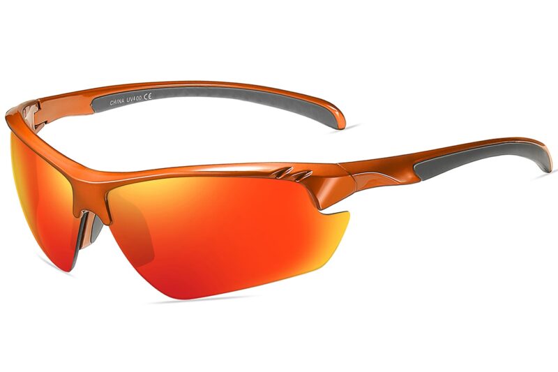 C529RV - Color Mirrored Sport Sunglasses - Image 7