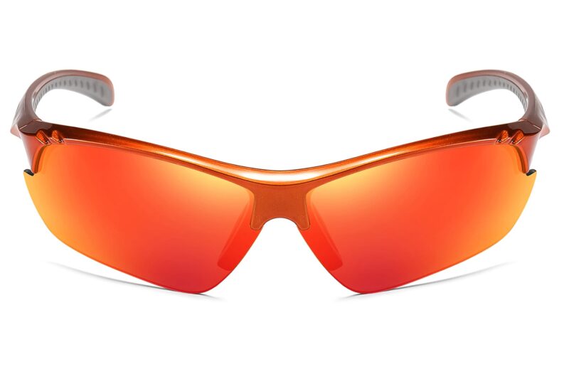 C529RV - Color Mirrored Sport Sunglasses - Image 8