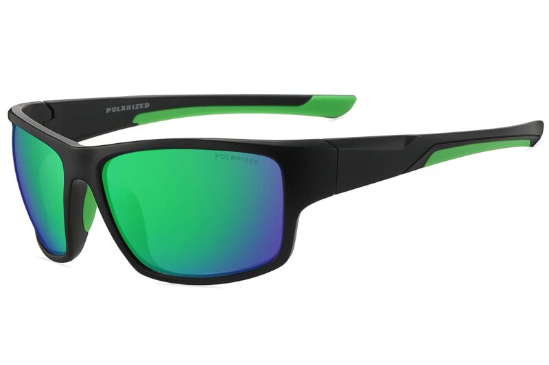 C537PRV - Polarized Color Mirrored Sport Sunglasses