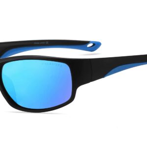C542PRV - Polarized Color Mirrored Sport Sunglasses