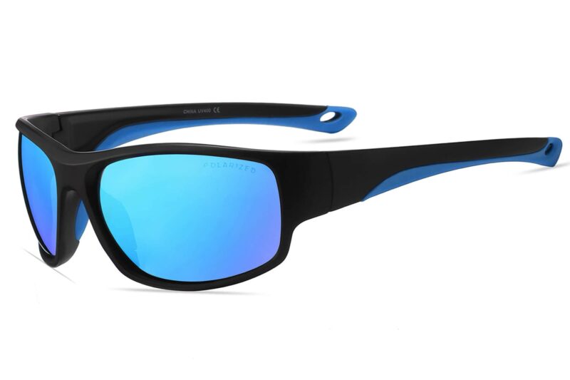 C542PRV - Polarized Color Mirrored Sport Sunglasses
