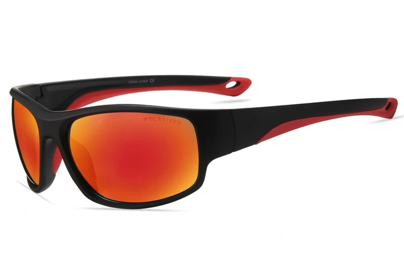 C542PRV - Polarized Color Mirrored Sport Sunglasses - Image 3
